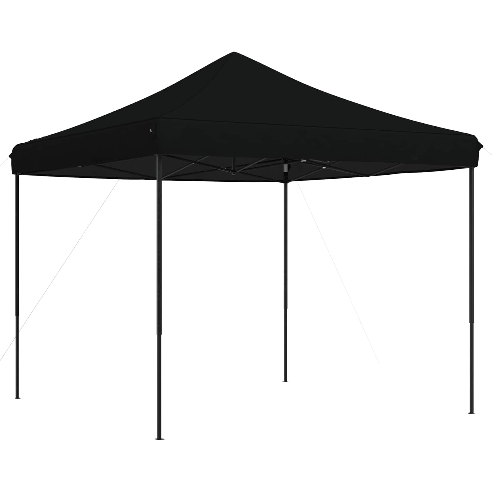 Partytent Zwart 292 x 292 x 315 cm Oxford Stof image 2