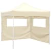 vidaXL Pidutelgid 291 x 291 x 315 cm Kreemjas Oxfordi kangas