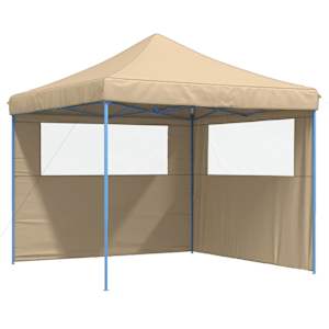 vidaXL Pidutelgid 292 x 292 x 315 cm Beež Oxfordi kangas