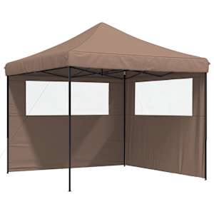 vidaXL Pidutelgid 292 x 292 x 315 cm Pruun Oxfordi kangas