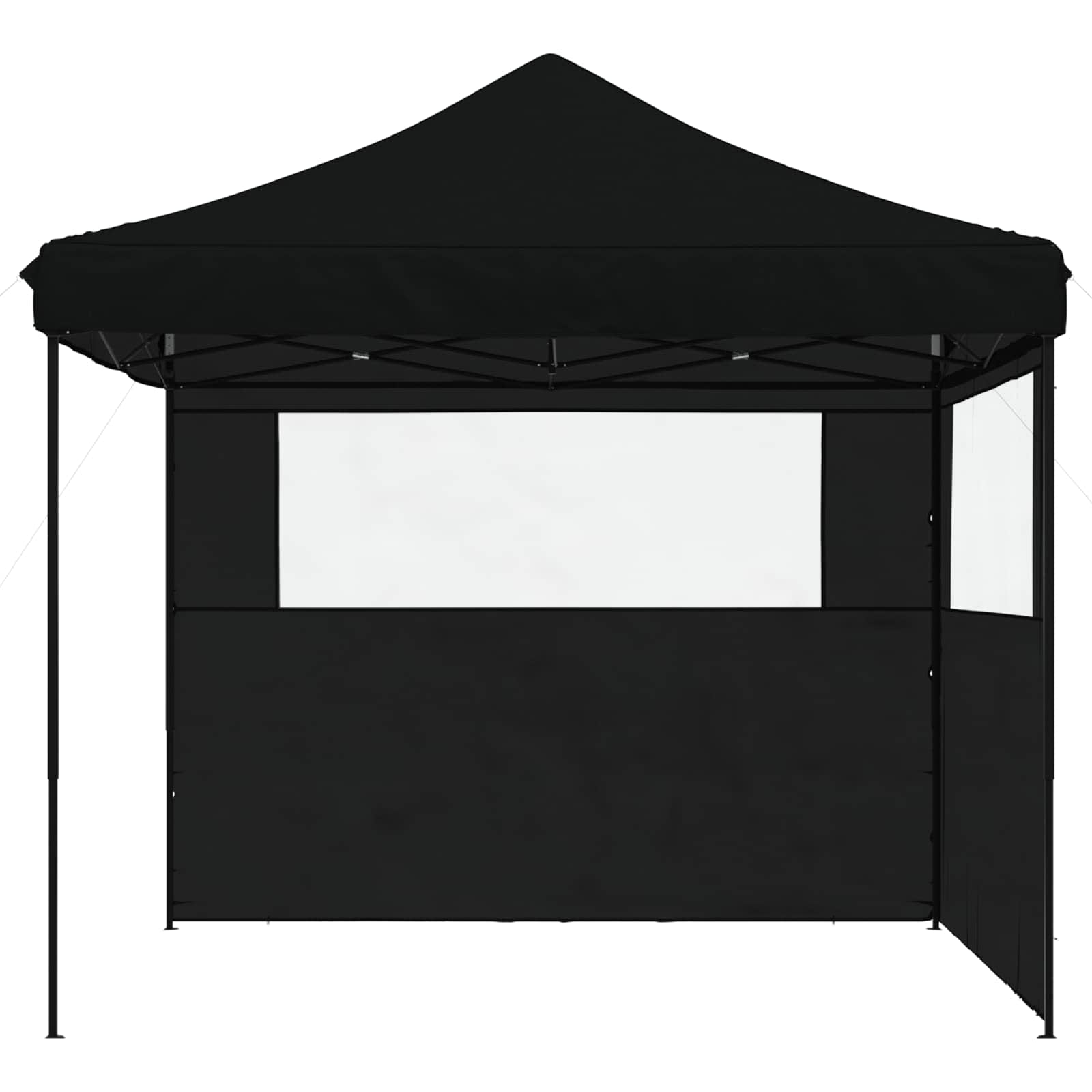 Partytent Zwart 292 x 292 x 315 cm Oxford Stof image 3
