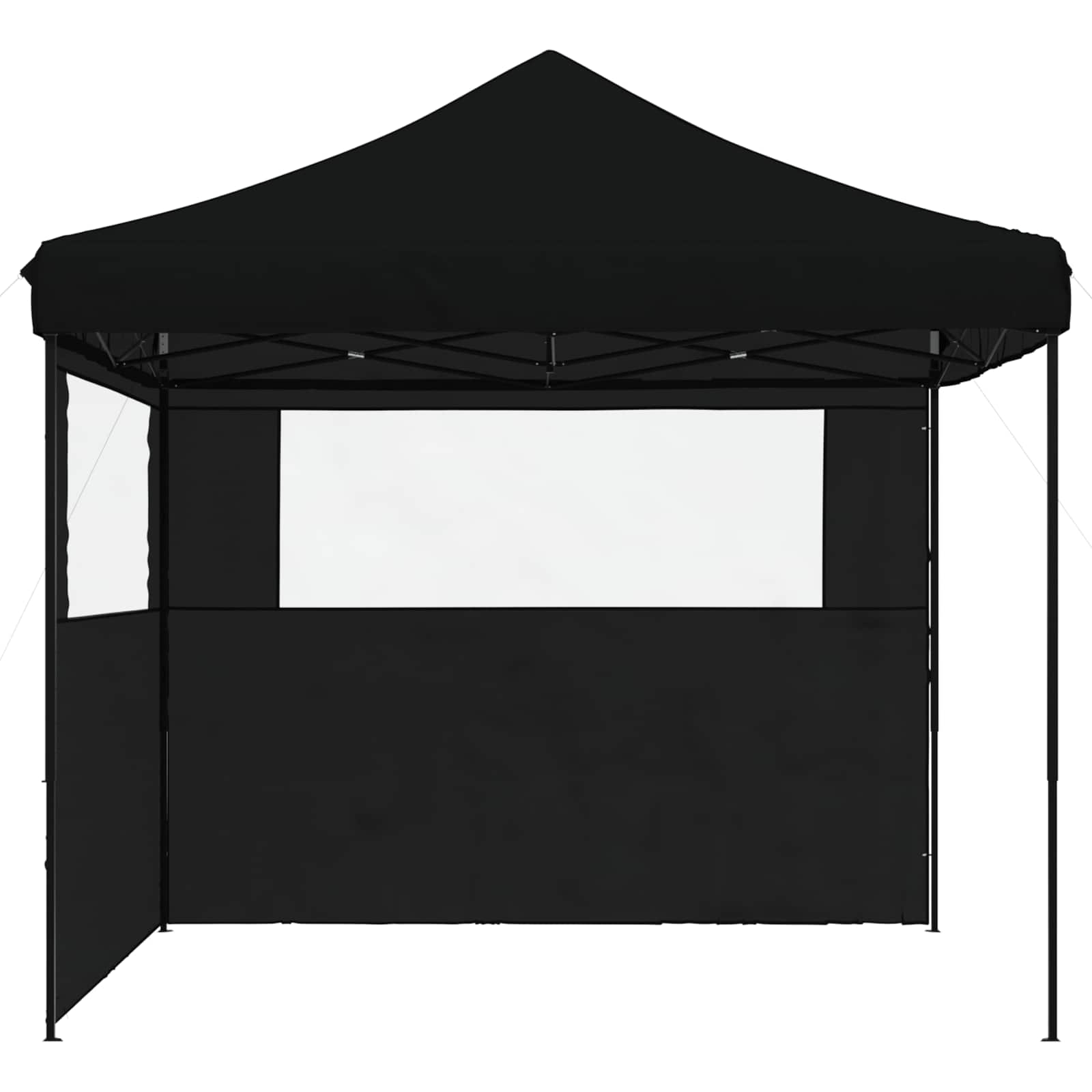 Partytent Zwart 292 x 292 x 315 cm Oxford Stof image 5