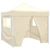 vidaXL Pidutelgid 291 x 291 x 315 cm Kreemjas Oxfordi kangas