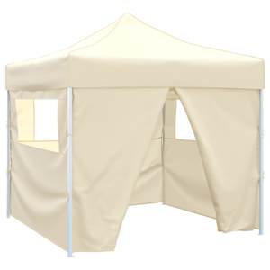 vidaXL Pidutelgid 291 x 291 x 315 cm Kreemjas Oxfordi kangas