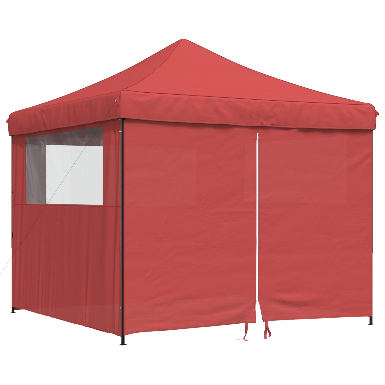 Partytent Bordeauxrood 292 x 292 x 315 cm Oxford Stof image 3