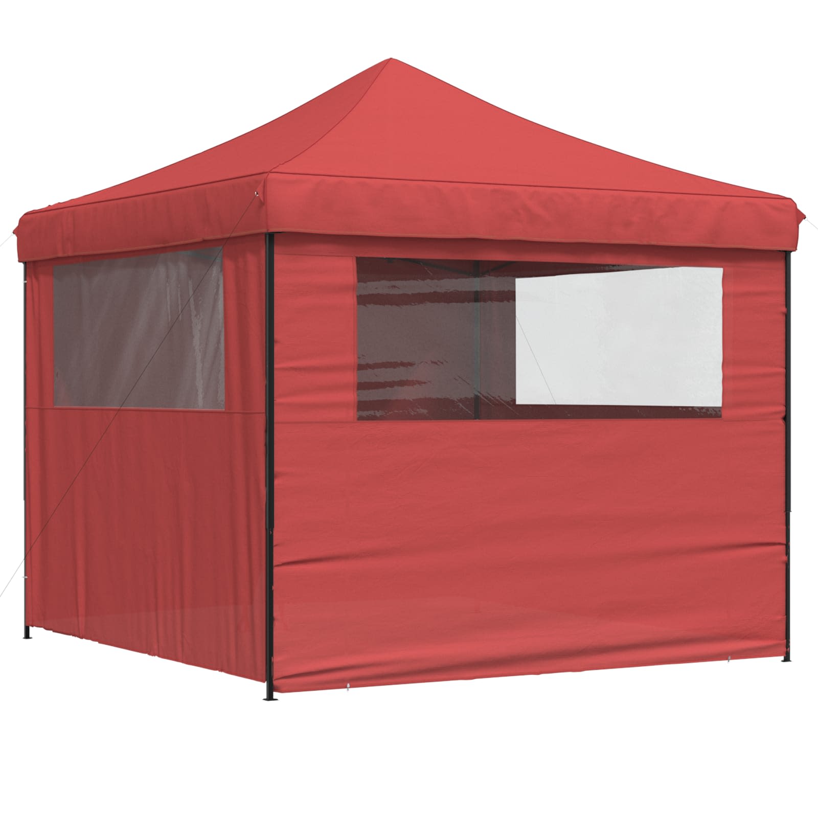 Partytent Bordeauxrood 292 x 292 x 315 cm Oxford Stof image 7