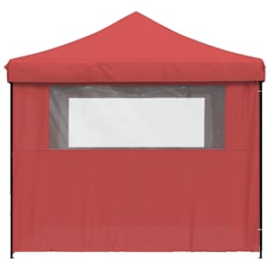 Party Stan 292 x 292 x 315 cm Vínová Oxford látka - obrázek 6
