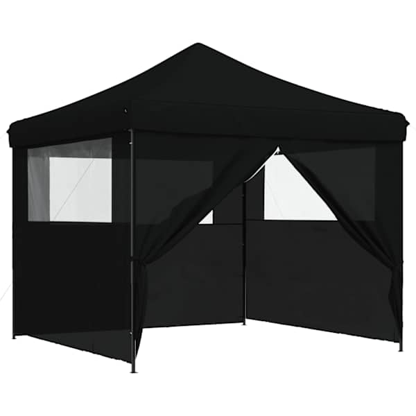 vidaXL Pidutelgid 292 x 292 x 315 cm Must Oxfordi kangas