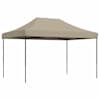 vidaXL Pidutelgid 279 x 410 x 315 cm Pruunikashall Oxfordi kangas