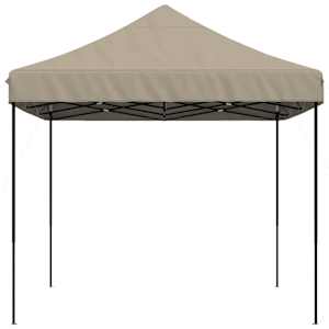Party Stan 279 x 410 x 315 cm Taupe Oxford látka - obrázek 5