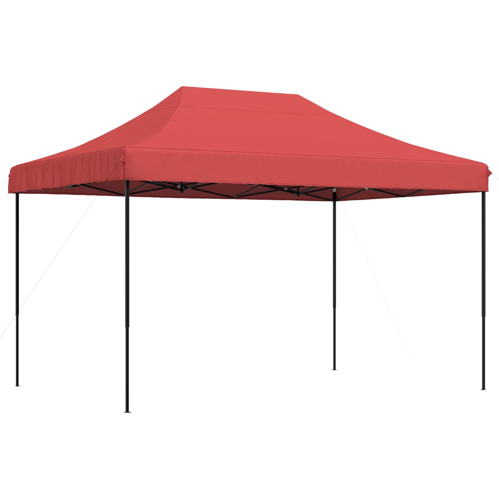 Partytent Bordeauxrood 279 x 410 x 315 cm Oxford Stof image 2