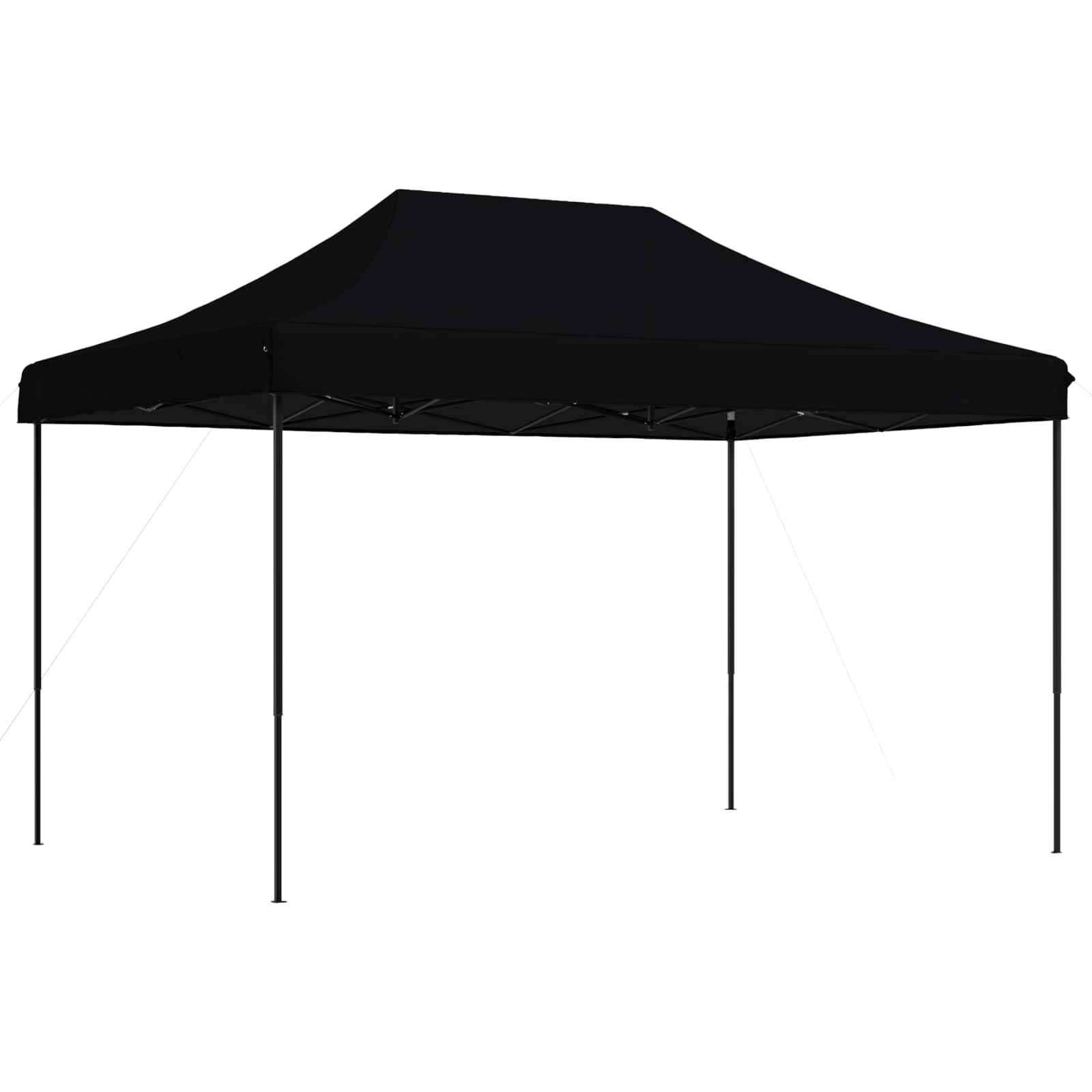 Partytent Zwart 279 x 410 x 315 cm Oxford Stof image 2