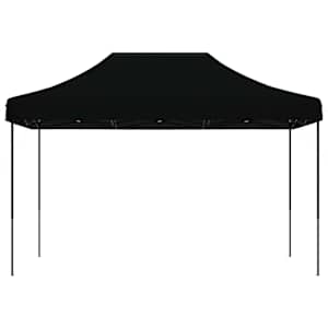 Party Stan 279 x 410 x 315 cm Černá Oxford látka - obrázek 3