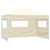 vidaXL Pidutelgid 280 x 410 x 315 cm Kreemjas Oxfordi kangas
