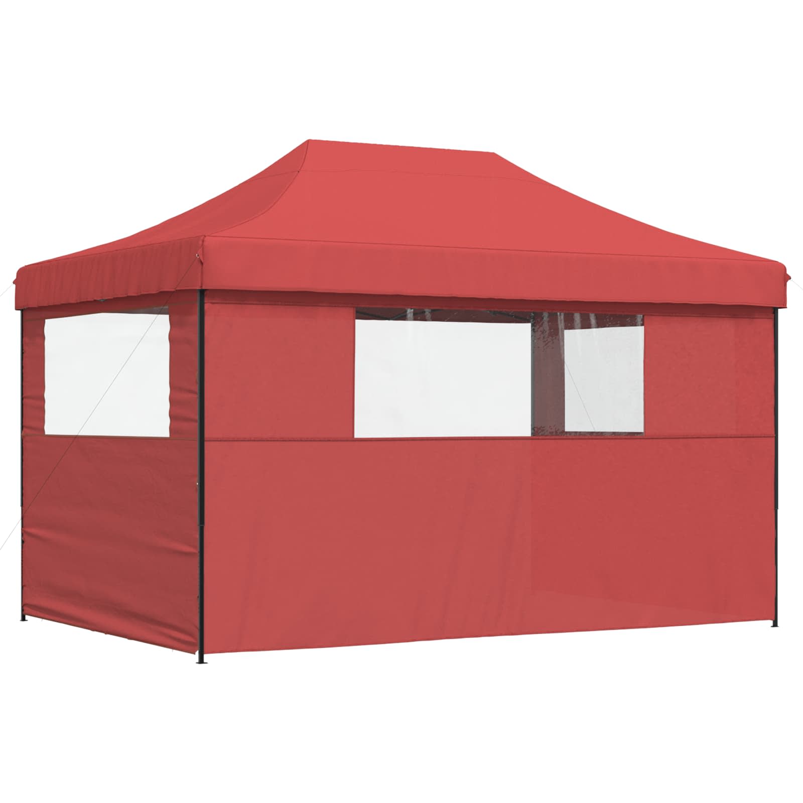 Partytent Bordeauxrood 279 x 410 x 315 cm Oxford Stof image 6