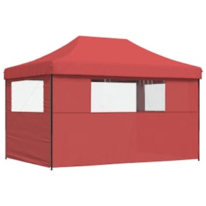 Party Stan 279 x 410 x 315 cm Vínová Oxford látka - obrázek 6
