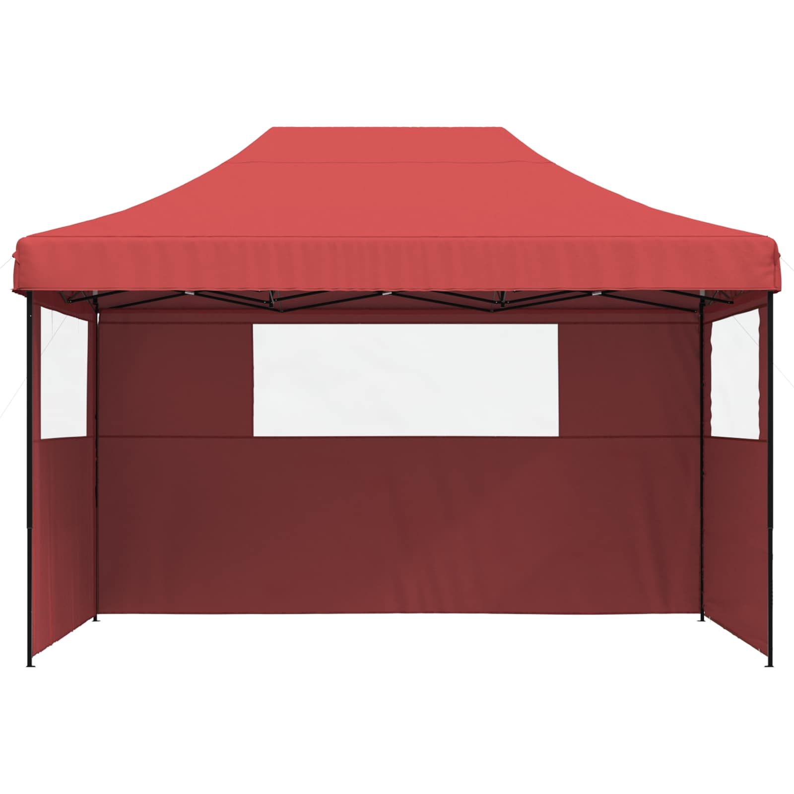 Partytent Bordeauxrood 279 x 410 x 315 cm Oxford Stof image 3