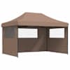vidaXL Pidutelgid 279 x 410 x 315 cm Pruun Oxfordi kangas