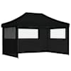 vidaXL Pidutelgid 279 x 410 x 315 cm Must Oxfordi kangas