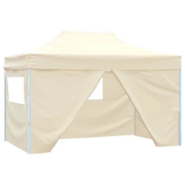 vidaXL Pidutelgid 280 x 410 x 315 cm Kreemjas Oxfordi kangas