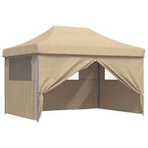 vidaXL Pidutelgid 279 x 410 x 315 cm Beež Oxfordi kangas