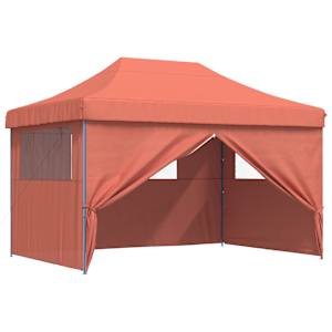 vidaXL Pidutelgid 279 x 410 x 315 cm Terrakota Oxfordi kangas