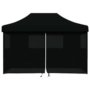 Party Stan 279 x 410 x 315 cm Černá Oxford látka - obrázek 4