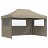 vidaXL Pidutelgid 292 x 440 x 315 cm Pruunikashall Oxfordi kangas