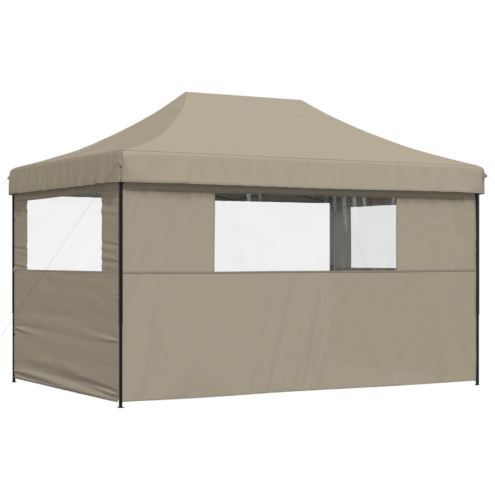 Partytent Taupe 292 x 440 x 315 cm Oxford Stof image 6