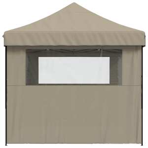 Party Stan 292 x 440 x 315 cm Taupe Oxford látka - obrázek 5