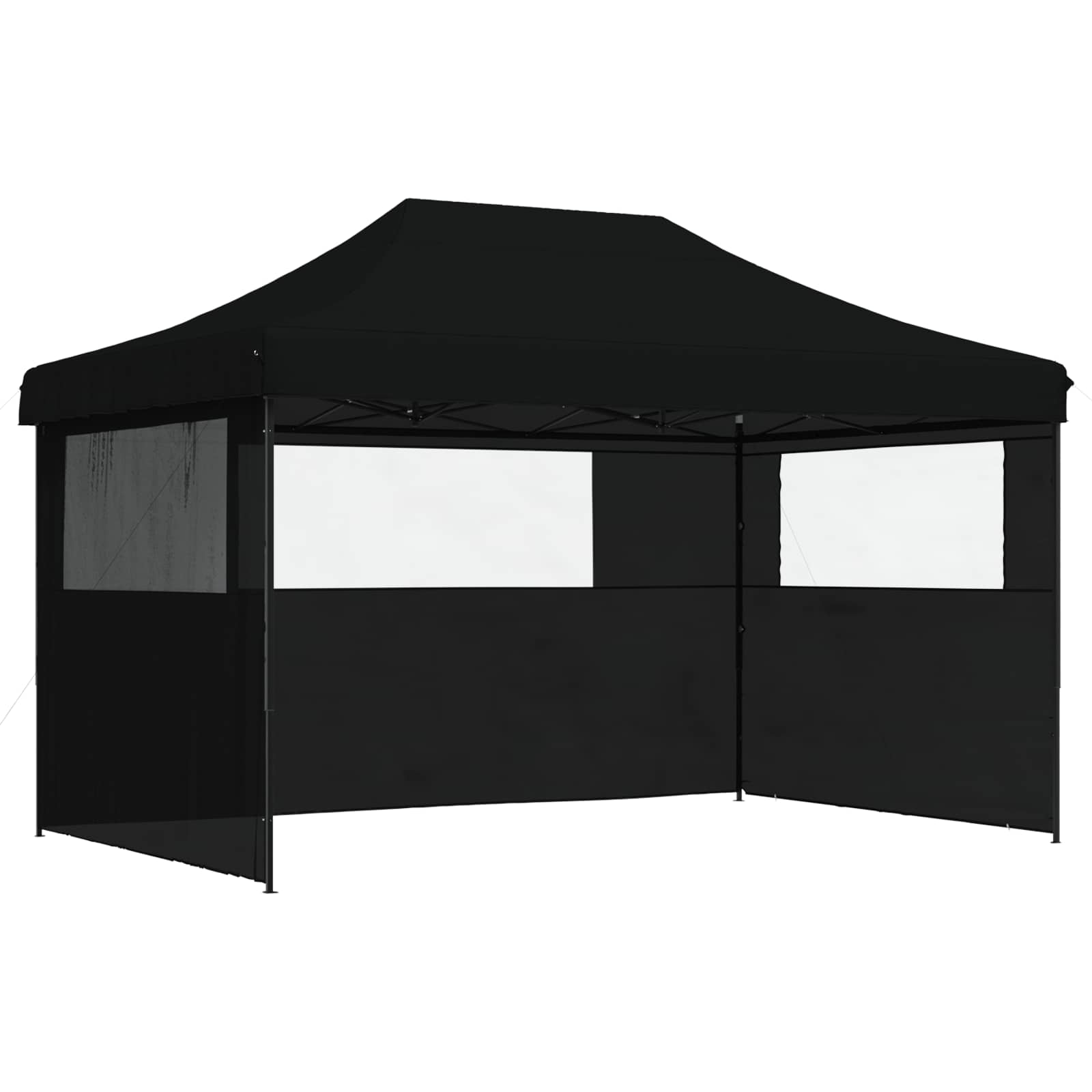 Partytent Zwart 292 x 440 x 315 cm Oxford Stof image 2