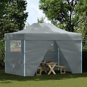 Zabavni šotor Antracit 291 x 431 x 315 cm Oxford tkanina