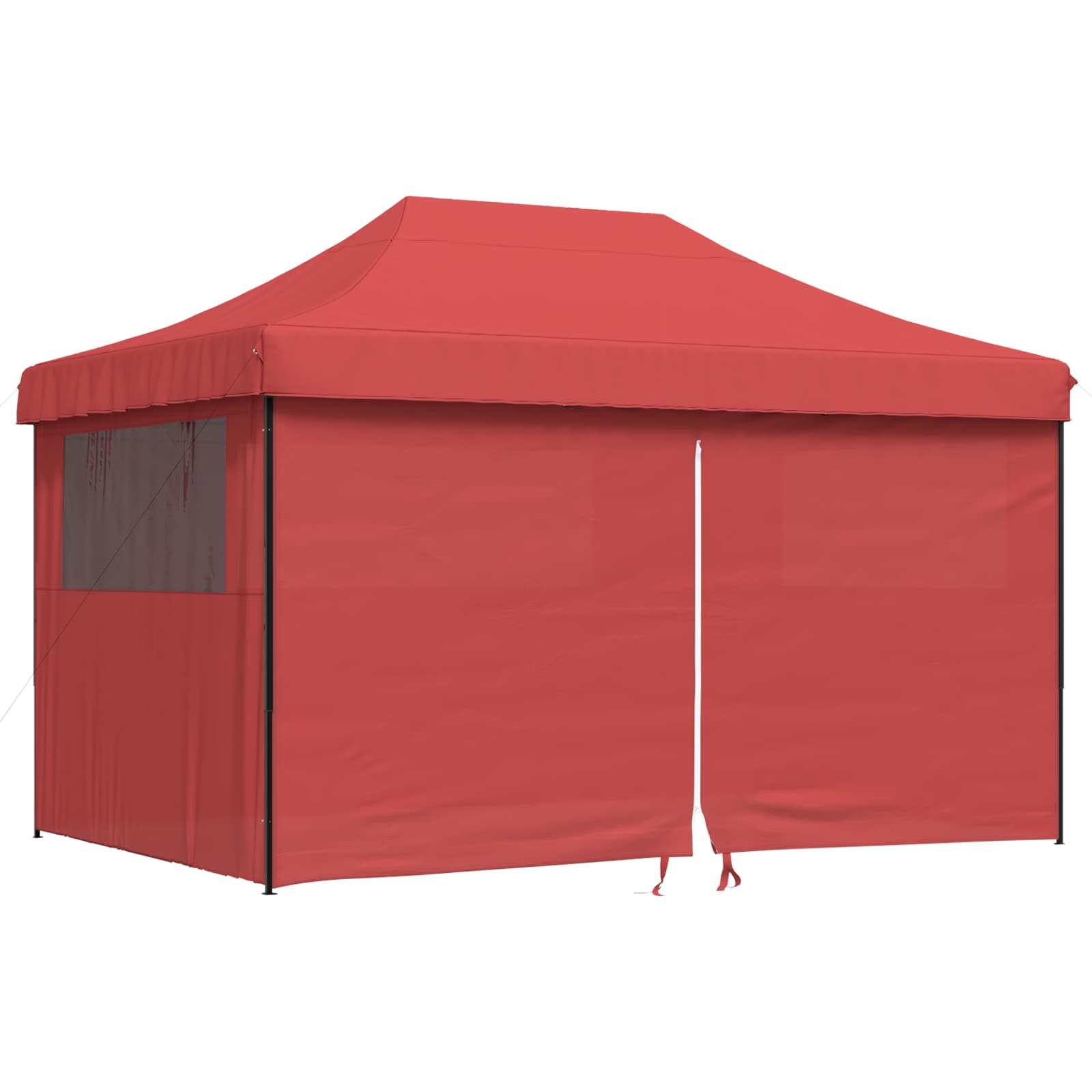 Partytent Bordeauxrood 292 x 440 x 315 cm Oxford Stof image 2