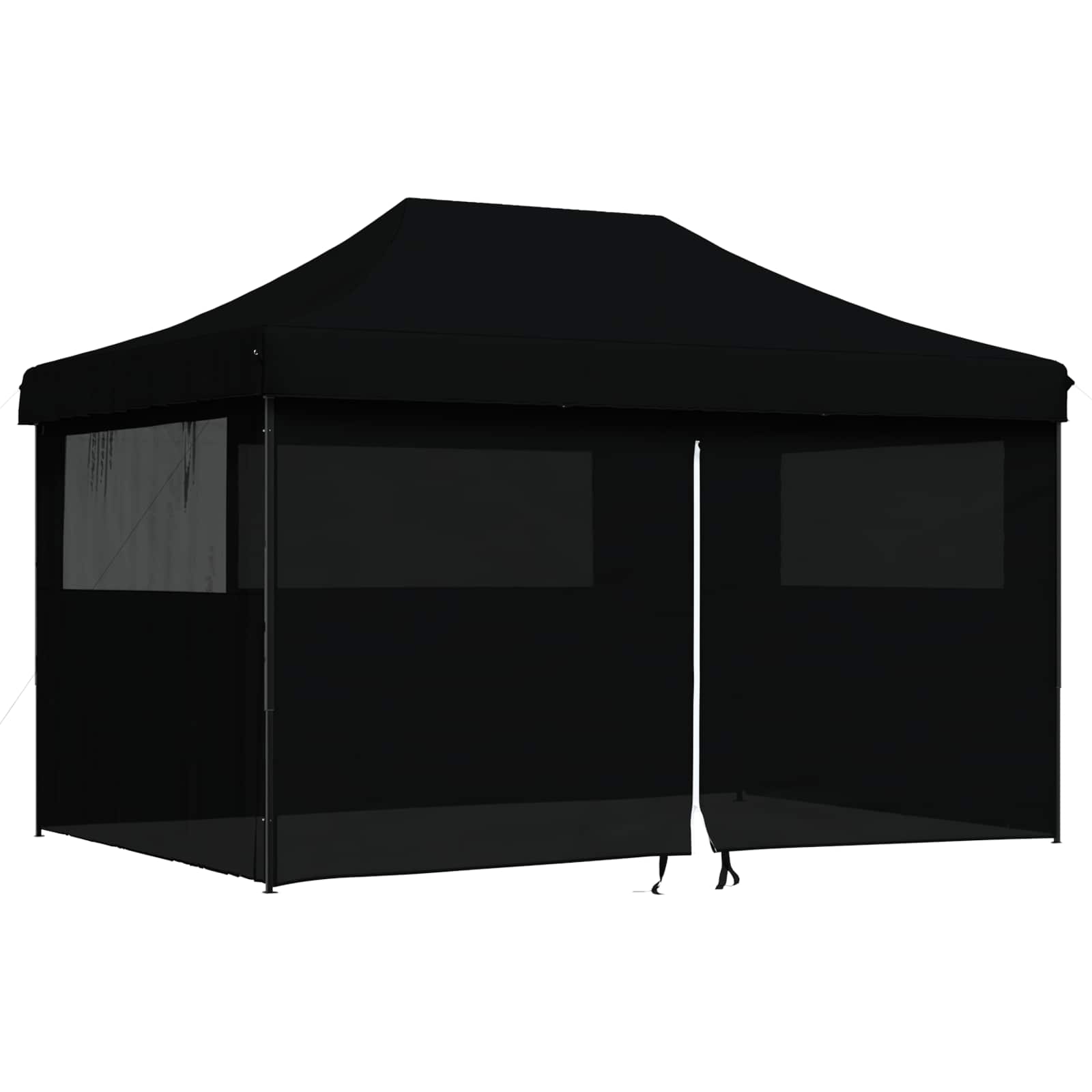 Partytent Zwart 292 x 440 x 315 cm Oxford Stof image 2