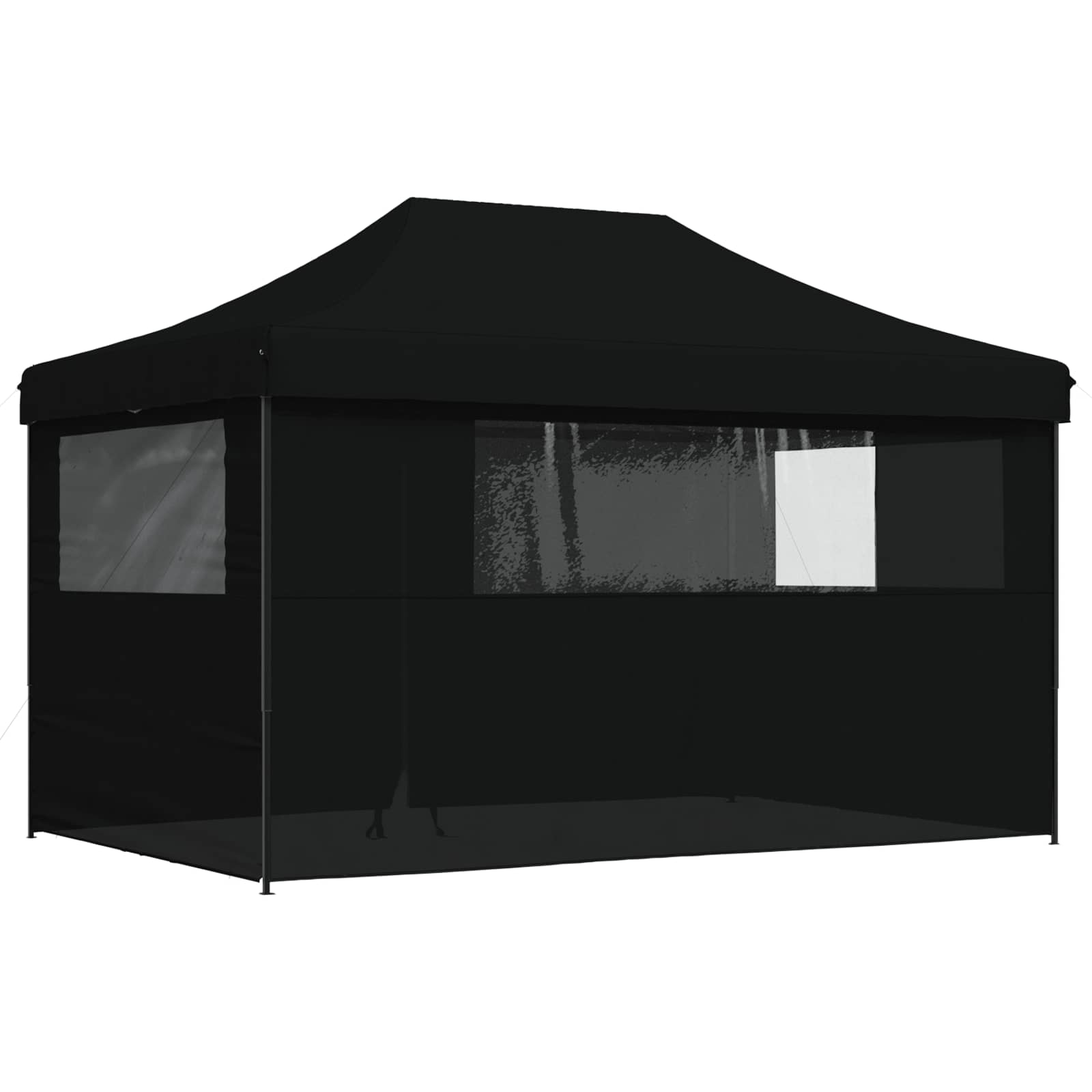 Partytent Zwart 292 x 440 x 315 cm Oxford Stof image 7