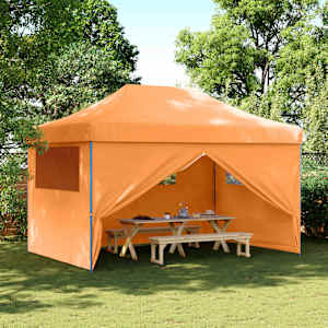 Party Stan 292 x 440 x 315 cm Oranžová Oxford látka - obrázek 1