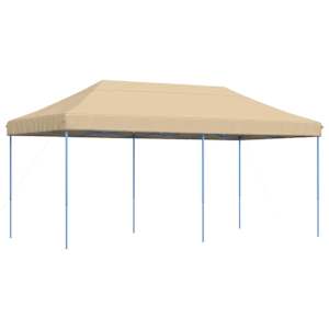 vidaXL Pidutelgid 292 x 580 x 315 cm Beež Oxfordi kangas