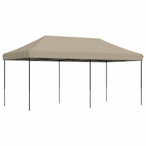 vidaXL Pidutelgid 292 x 580 x 315 cm Pruunikashall Oxfordi kangas