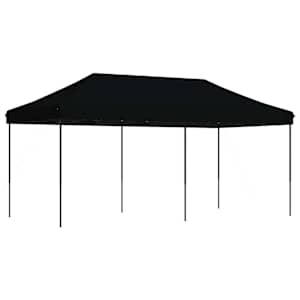 vidaXL Pidutelgid 292 x 580 x 315 cm Must Oxfordi kangas