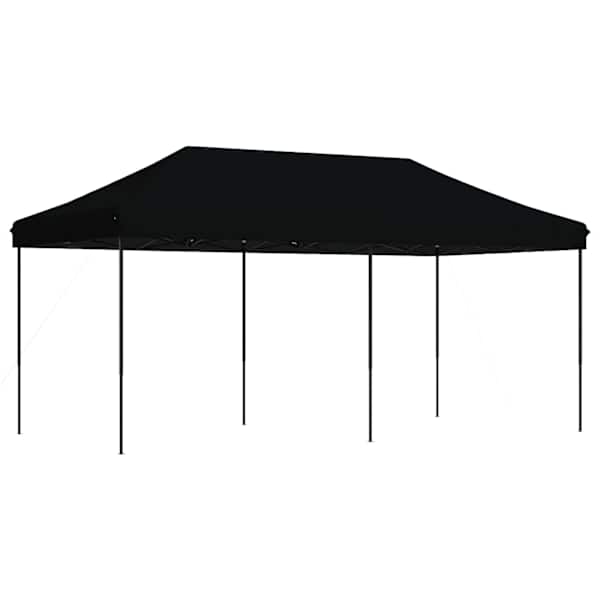 vidaXL Pidutelgid 292 x 580 x 315 cm Must Oxfordi kangas
