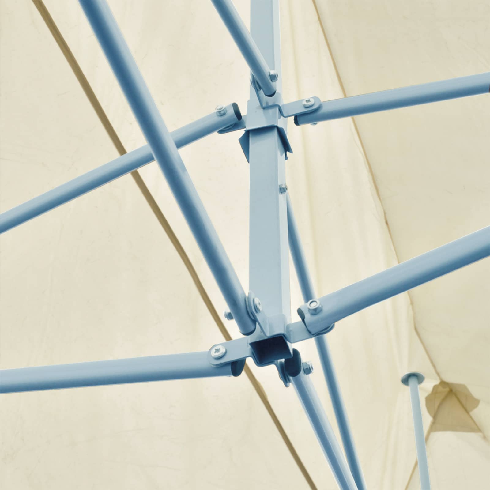 Partytent Crème 291 x 580 x 315 cm Oxford Stof image 8