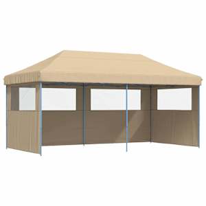 vidaXL Pidutelgid 292 x 580 x 315 cm Beež Oxfordi kangas