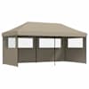 vidaXL Pidutelgid 292 x 580 x 315 cm Pruunikashall Oxfordi kangas