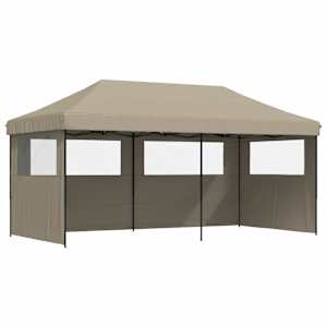 vidaXL Pidutelgid 292 x 580 x 315 cm Pruunikashall Oxfordi kangas