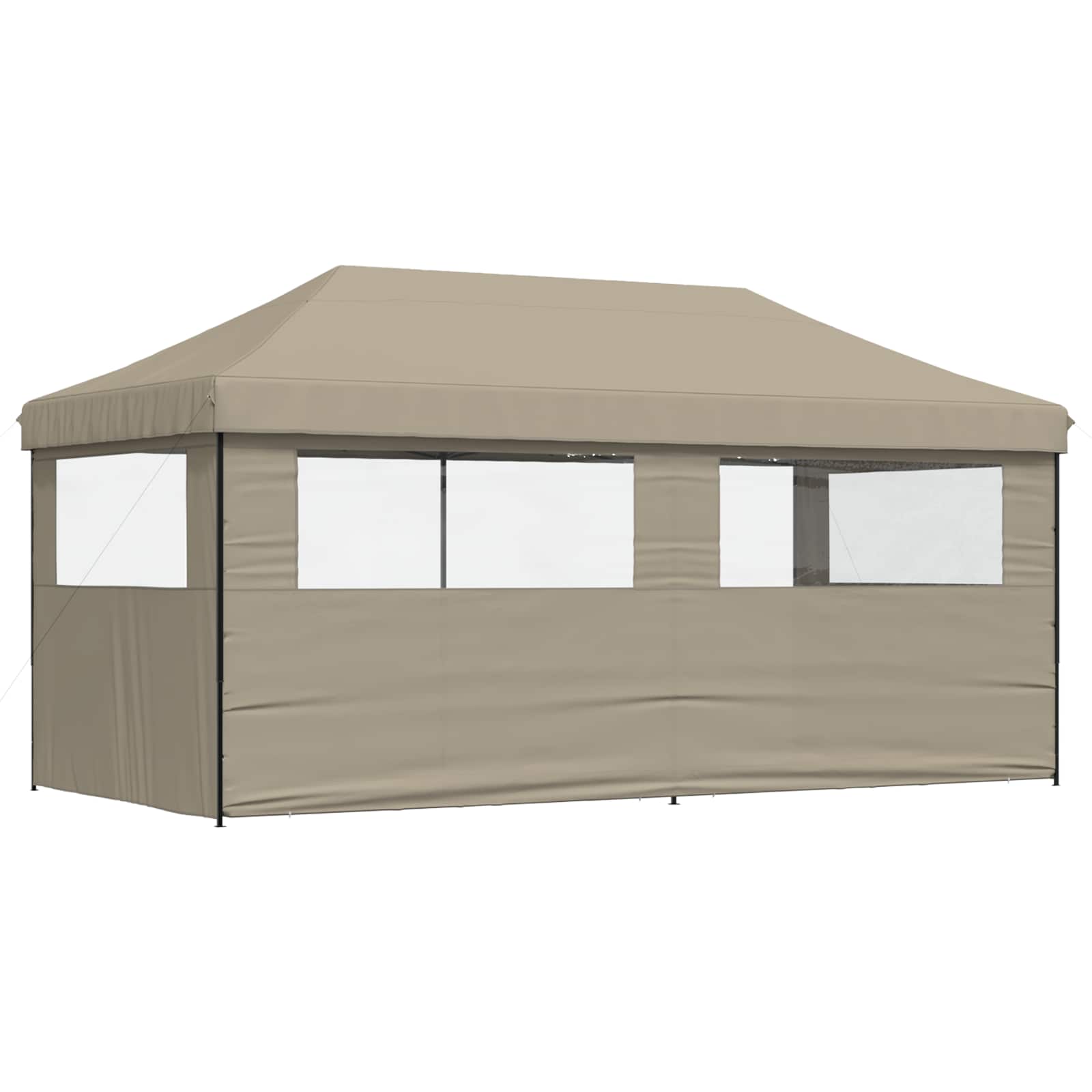 Partytent Taupe 292 x 580 x 315 cm Oxford Stof image 6