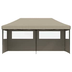 Party Stan 292 x 580 x 315 cm Taupe Oxford látka - obrázek 3