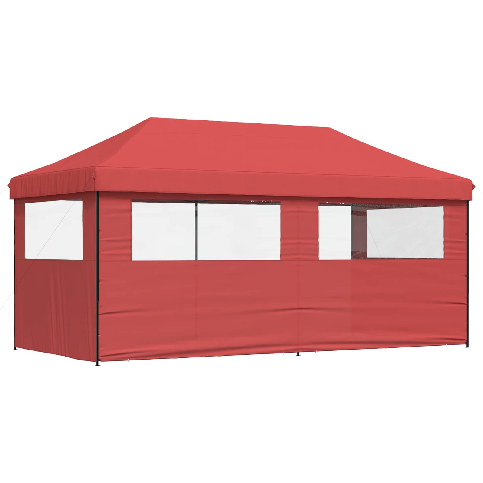 Partytent Bordeauxrood 292 x 580 x 315 cm Oxford Stof image 6
