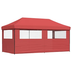 Party Stan 292 x 580 x 315 cm Vínová Oxford látka - obrázek 6