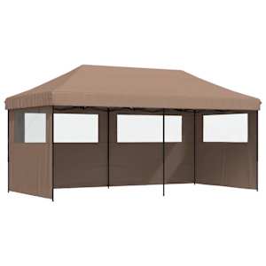 vidaXL Pidutelgid 292 x 580 x 315 cm Pruun Oxfordi kangas