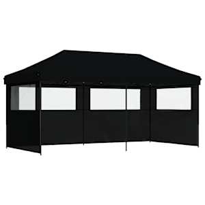 vidaXL Pidutelgid 292 x 580 x 315 cm Must Oxfordi kangas